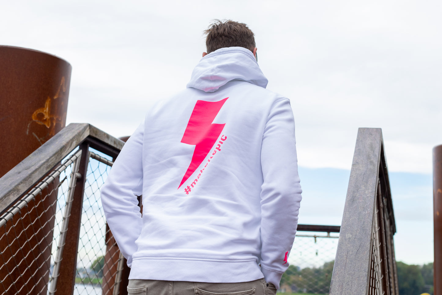 Epic hoodie fat pink