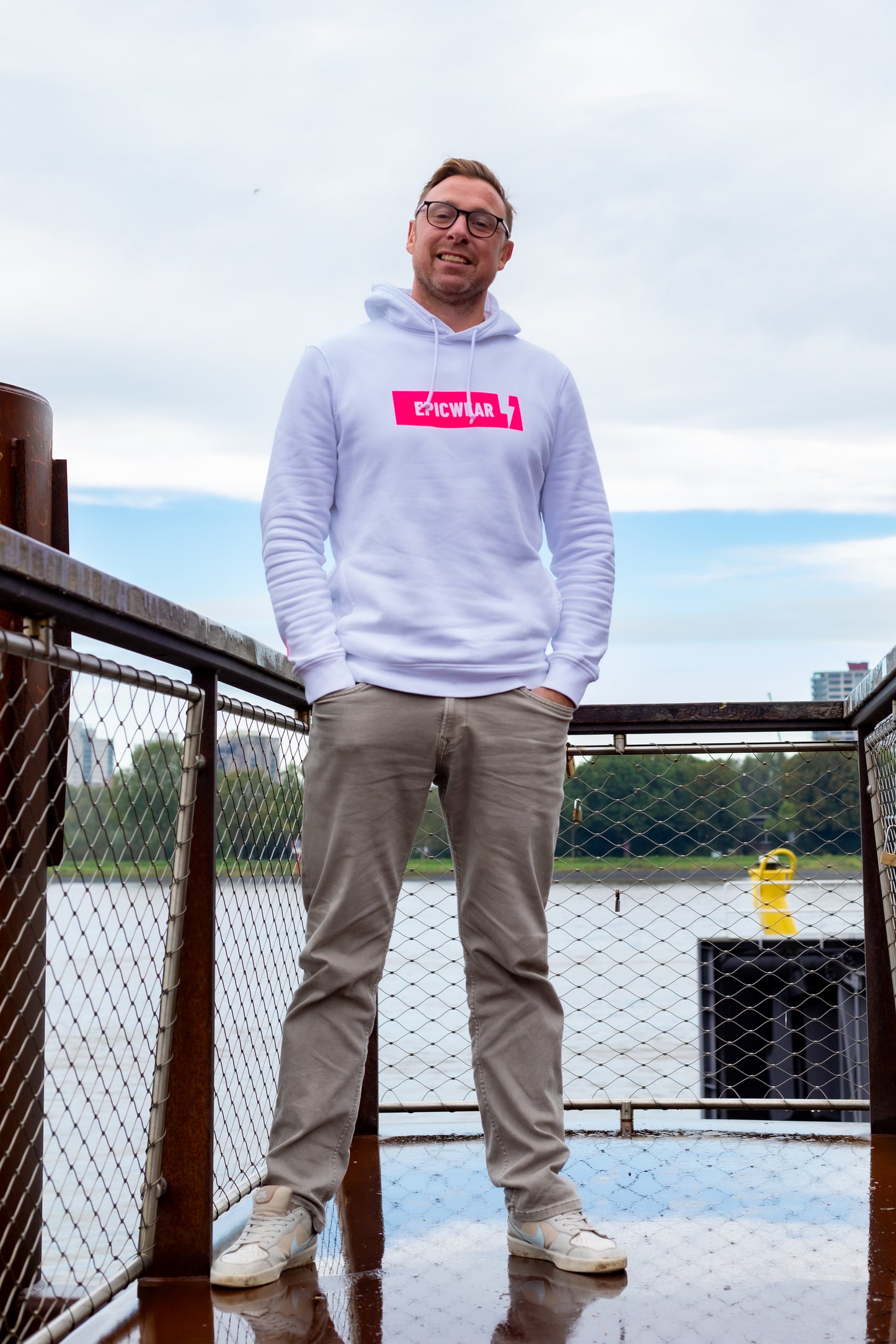 Epic hoodie fat pink