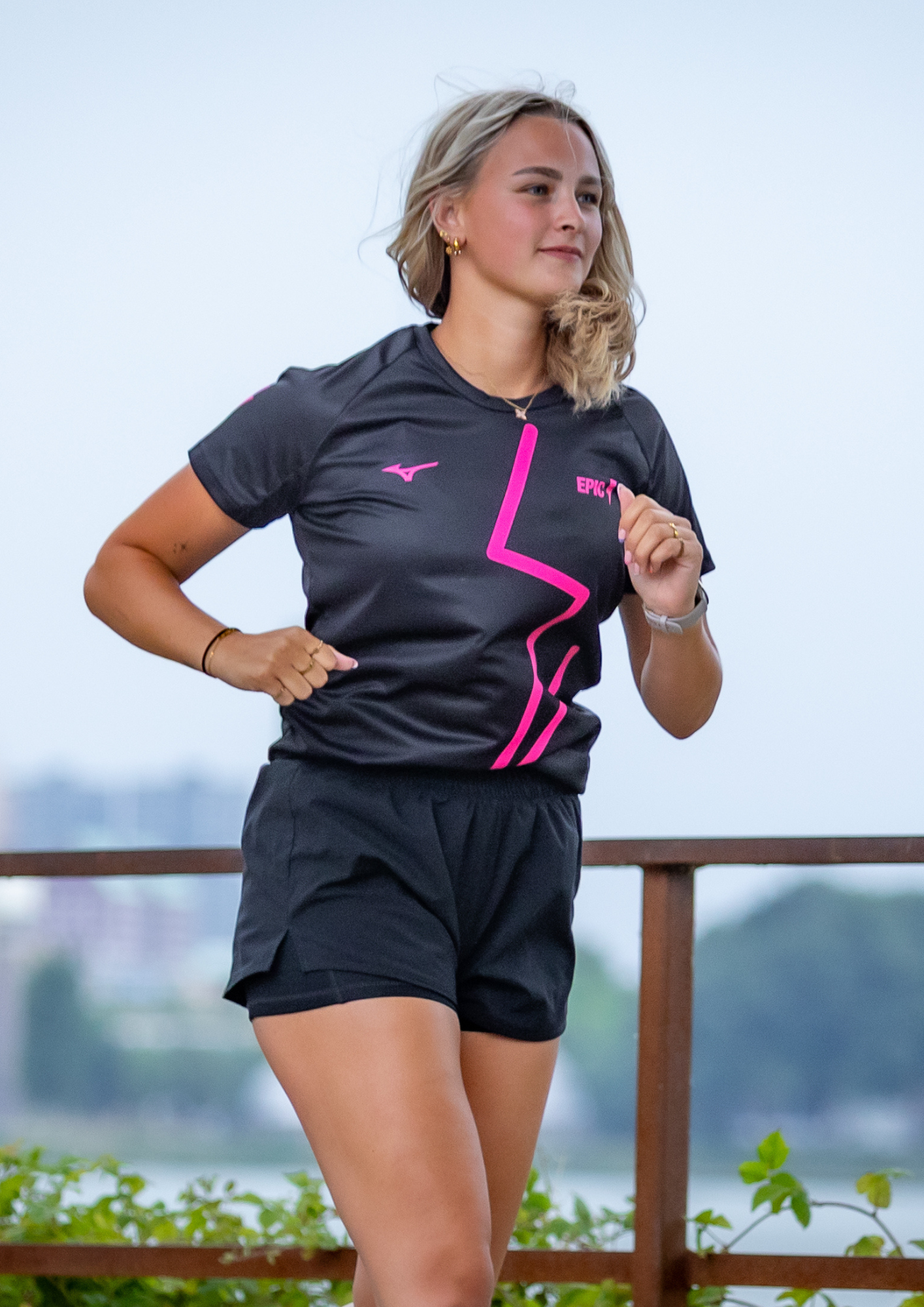 EPIC Shirt woman black pink