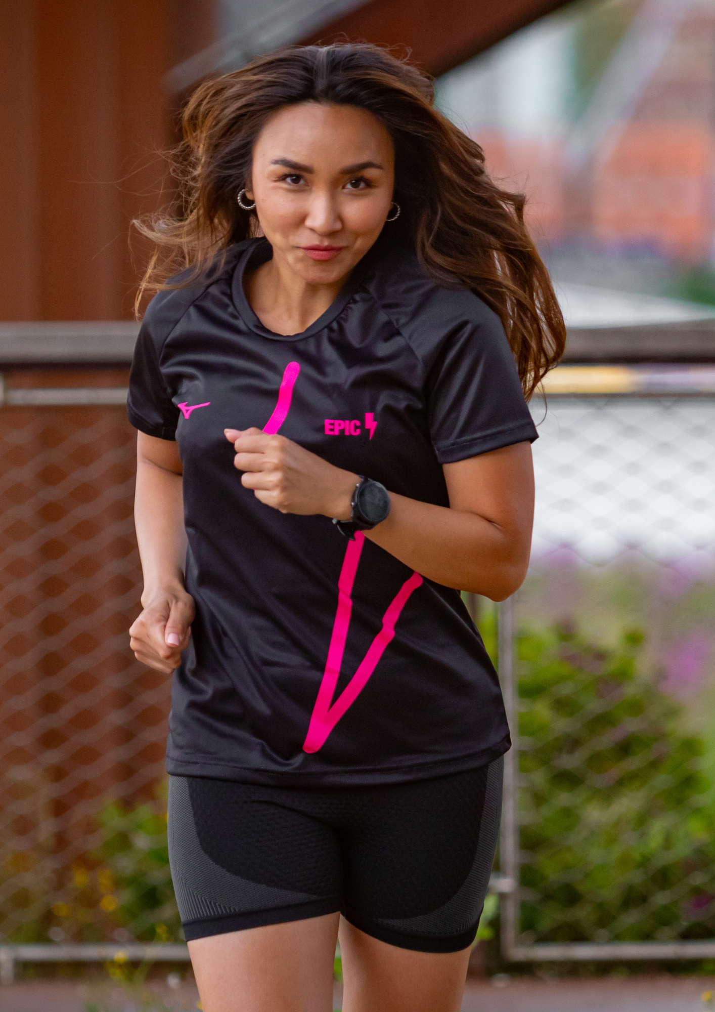 EPIC Shirt woman black pink